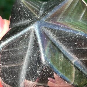Rainbow obsidian (1) star craving | crystal